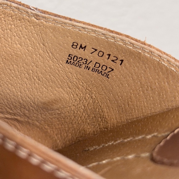 Frye Cheryl Triple Ring Boho Western Clog Mules in Brown Leather - Women’s 8 - Picture 9 of 10